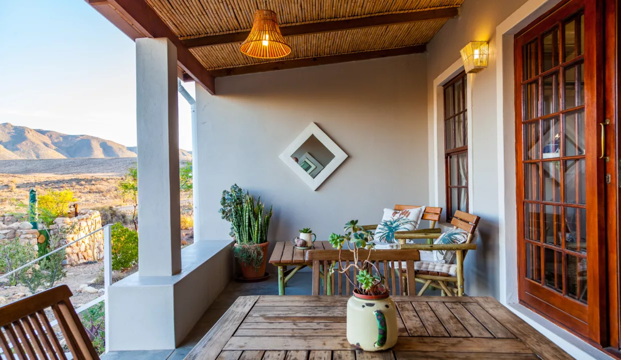 Karoo View Cottages - #2 - Stoep -4943