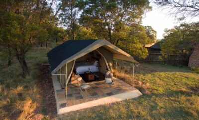 Larger Glamping Tent — Sibani Lodge